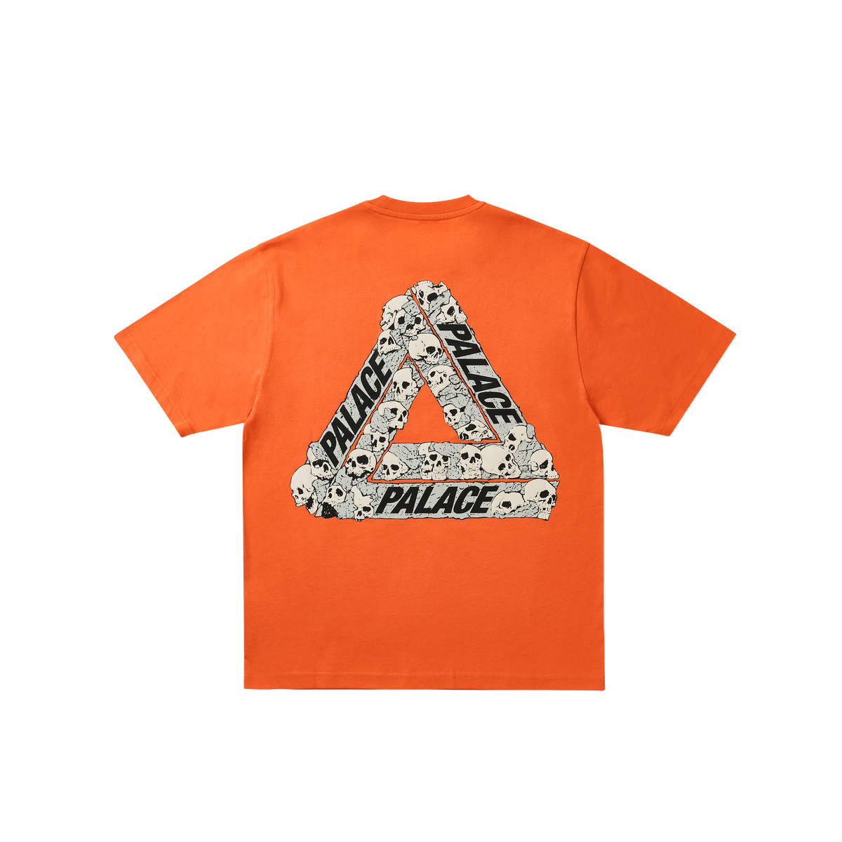 Palace Skateboards Skull TRI T-Shirt Chocco Brown