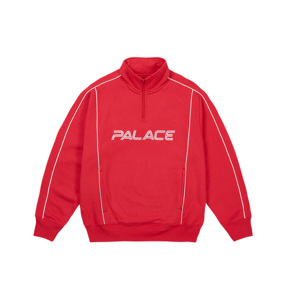 Palace Skateboards Piped 1 / 4 ZIP Black