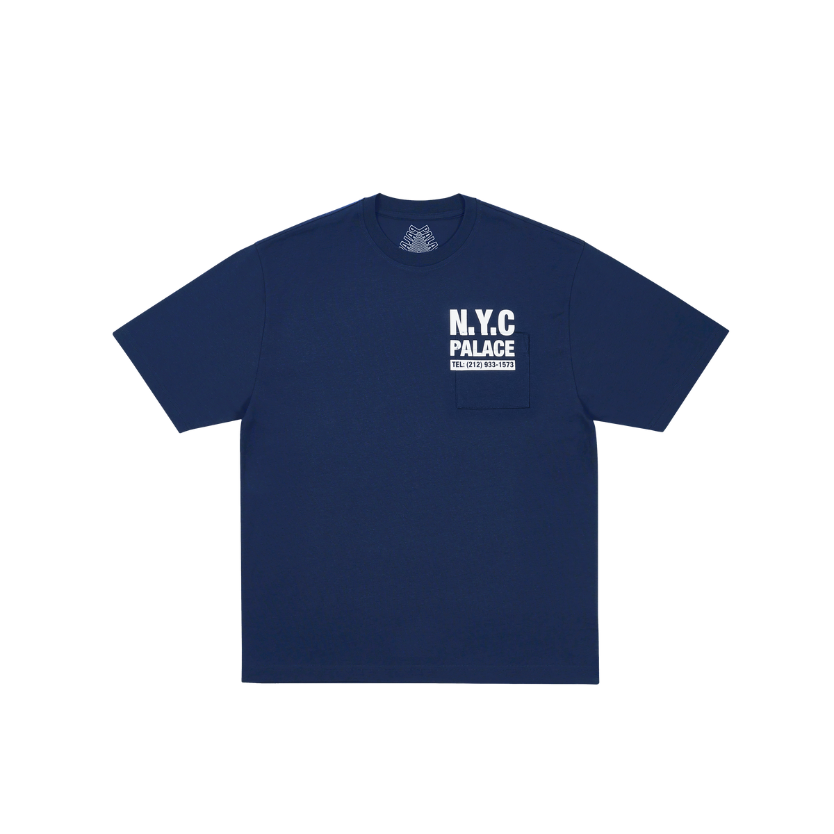 Palace Skateboards SHOP Numbers T-Shirt NAVY