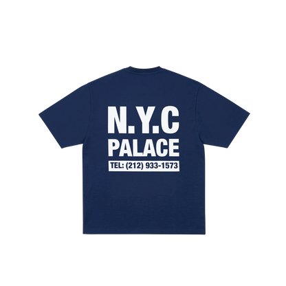 Palace Skateboards SHOP Numbers T-Shirt White