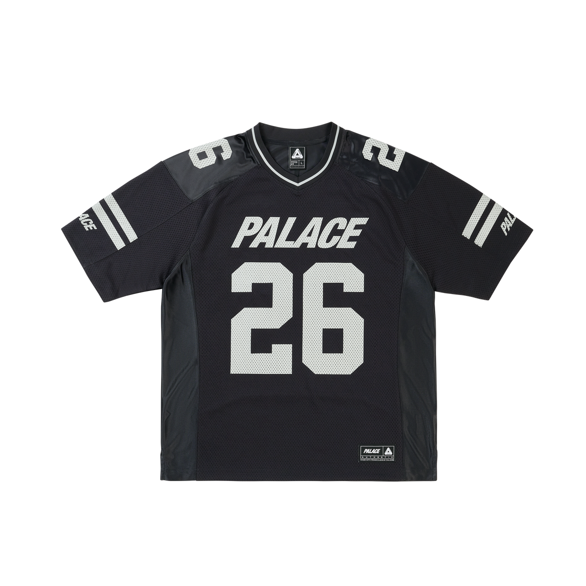 Palace Skateboards MESH TEAM Jersey Black