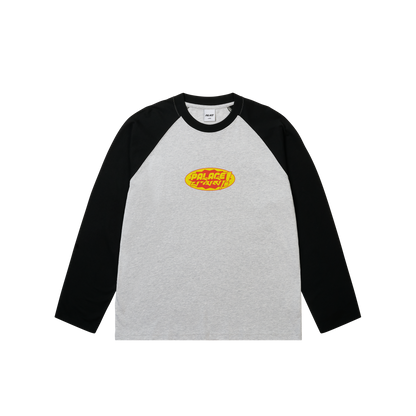 Palace Skateboards Tibetan Potala Longsleeve GREY MARL