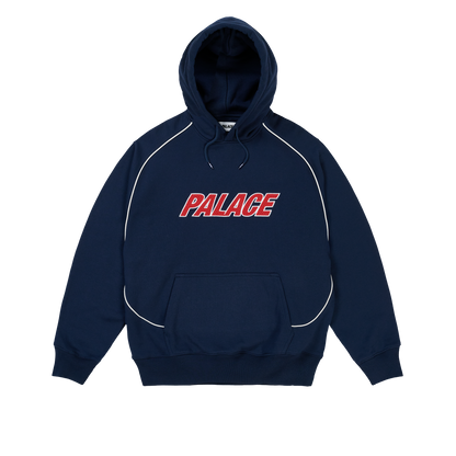 Palace Skateboards LINE IT UP HOOD Perfect BLUE