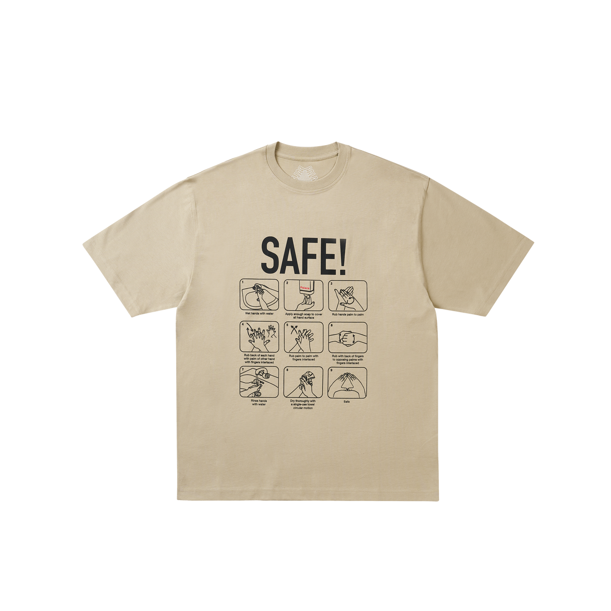 Palace Skateboards SAFE T-Shirt Black