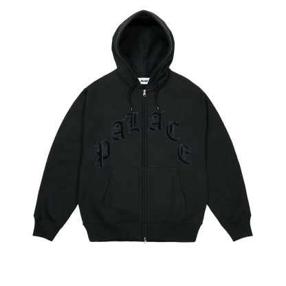 Palace Skateboards Legacy ZIP HOOD Black