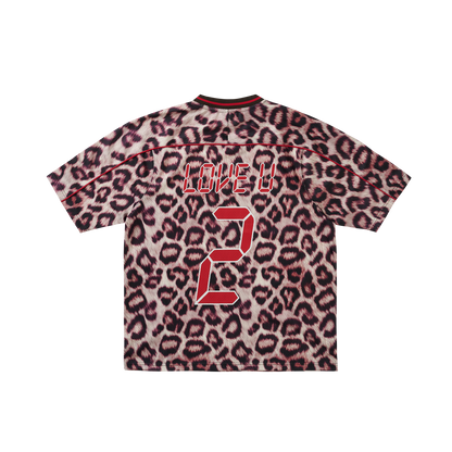 Palace LUV U MESH Jersey Leopard