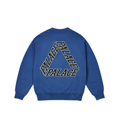 Palace Skateboards P3 Stitch CREW Classy BLUE