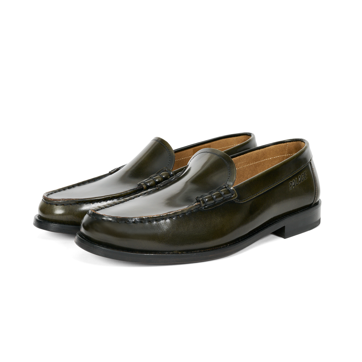Palace Skateboards P-LUX Loafer Brown