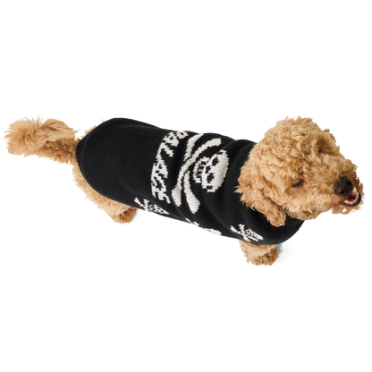 Palace Skateboards Pirate DOG Jumper Black