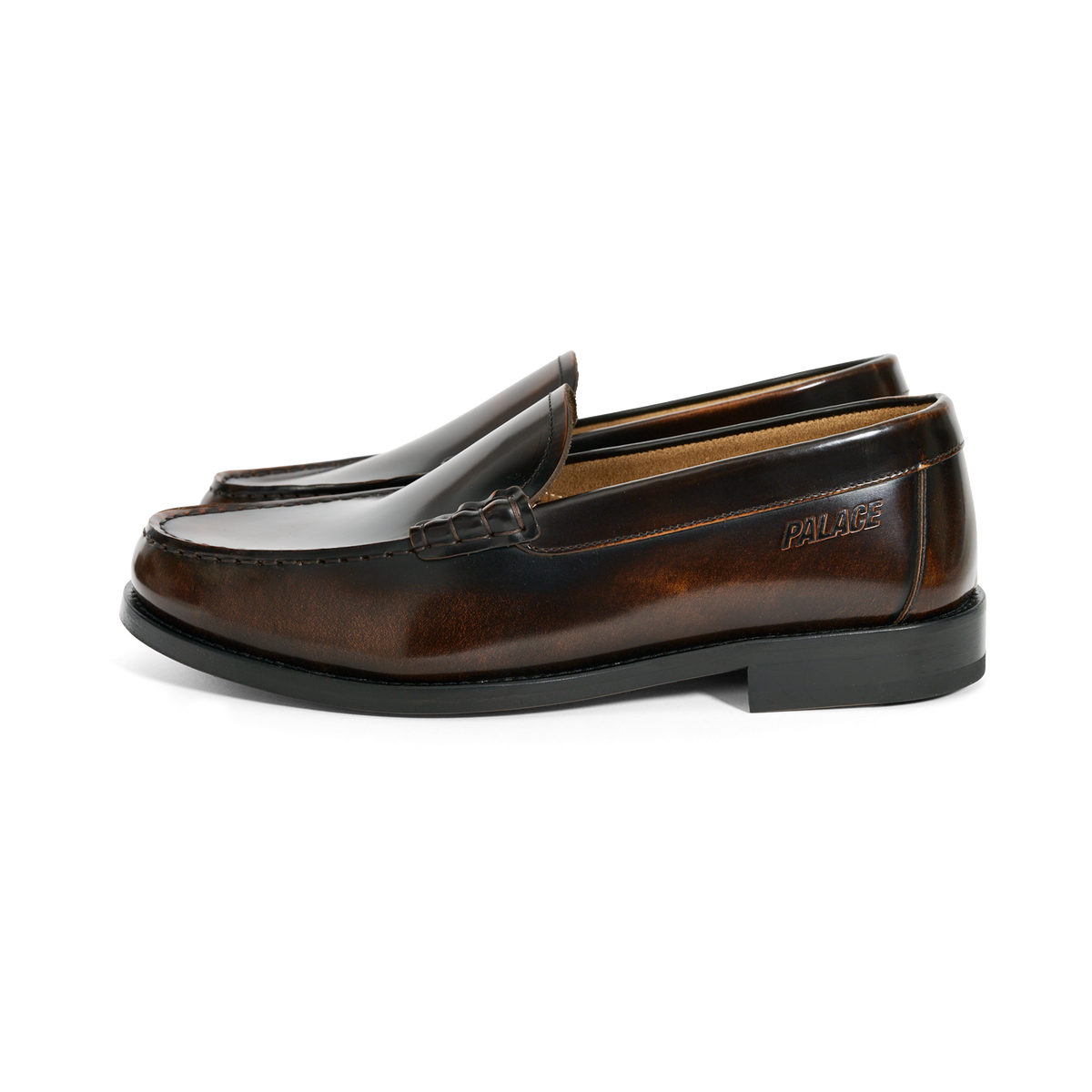 Palace Skateboards P-LUX Loafer Brown
