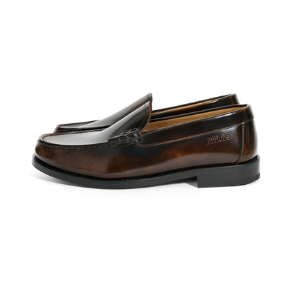 Palace Skateboards P-LUX Loafer Brown