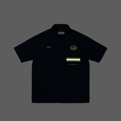 Palace Skateboards Transport Shirt NAVY