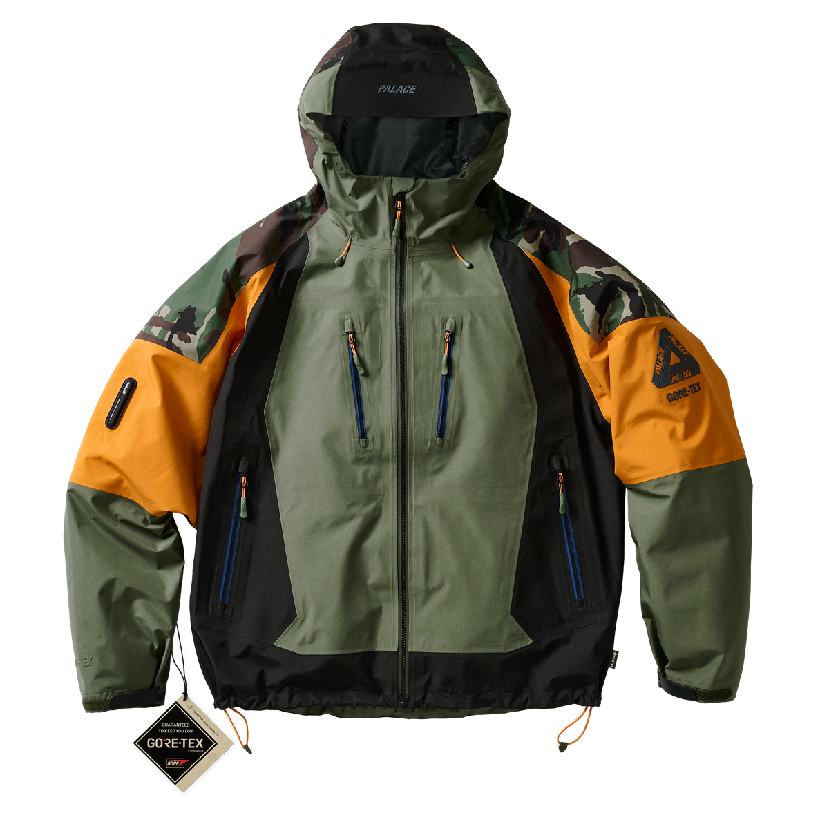 Palace Skateboards GORE-TEX 3L Remix Jacket Green MIX