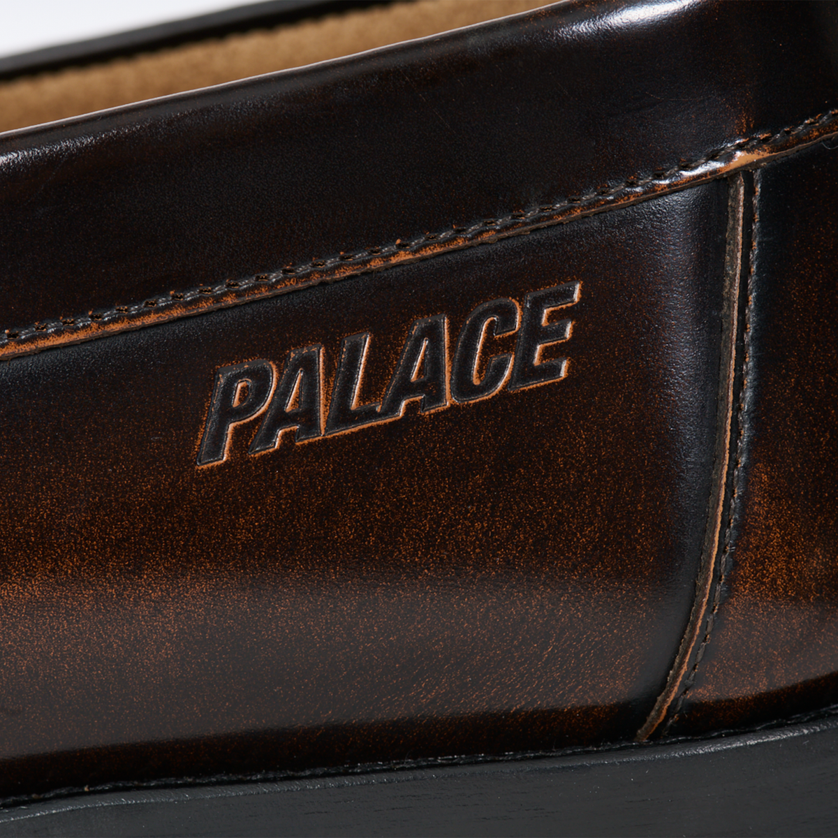 Palace Skateboards P-LUX Loafer Brown
