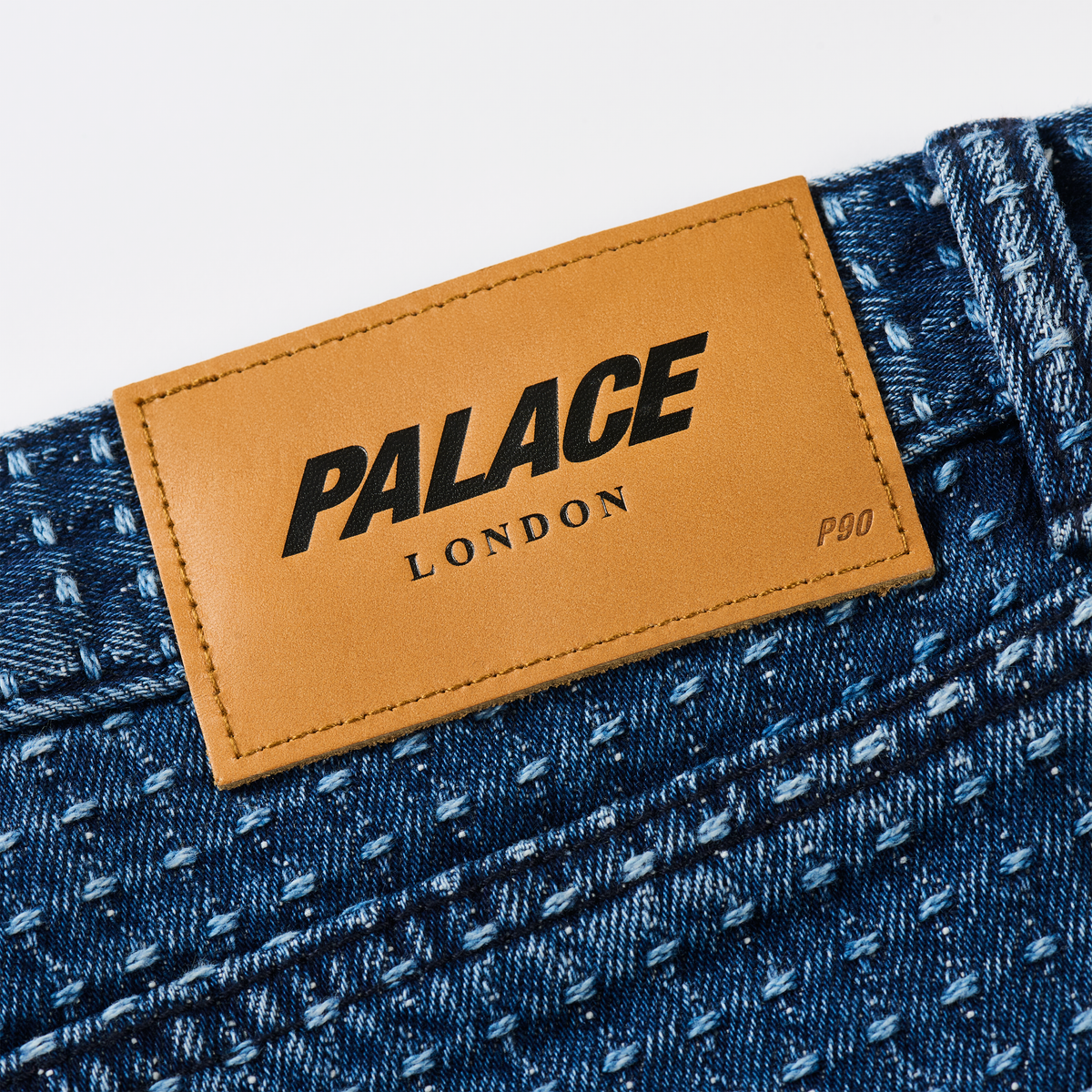 Palace Skateboards P90 Baggy Stitch JEAN MID Indigo
