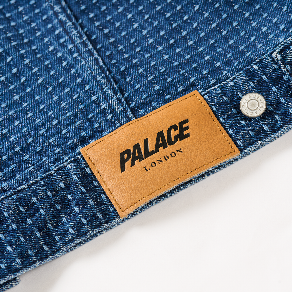 Palace Skateboards Stitch Denim Jacket MID Indigo