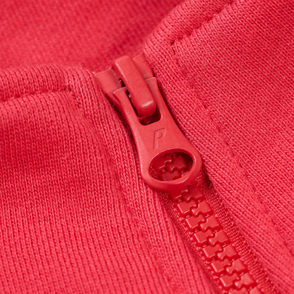 Palace Skateboards Piped 1 / 4 ZIP Racey RED