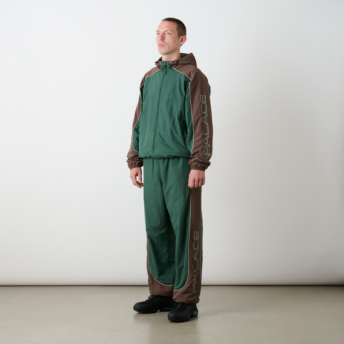 Palace Skateboards Piped Shell Jogger Racey Green