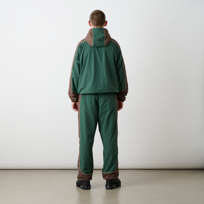 Palace Skateboards Piped Shell Jacket Racey Green