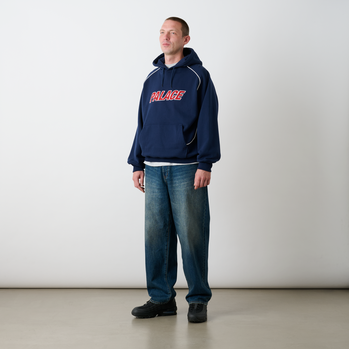 Palace Skateboards P90 Baggy JEAN DARK Stonewash Indigo
