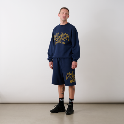 Palace Skateboards MMIX CREW NAVY