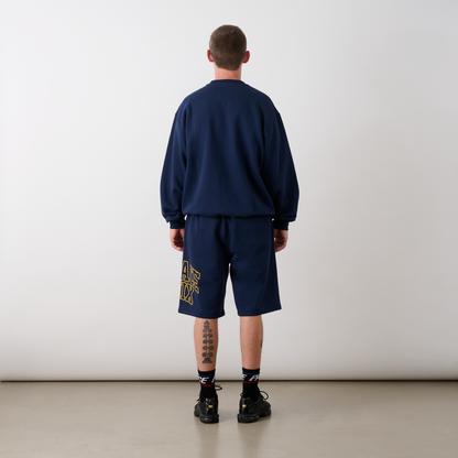 Palace Skateboards MMIX CREW NAVY