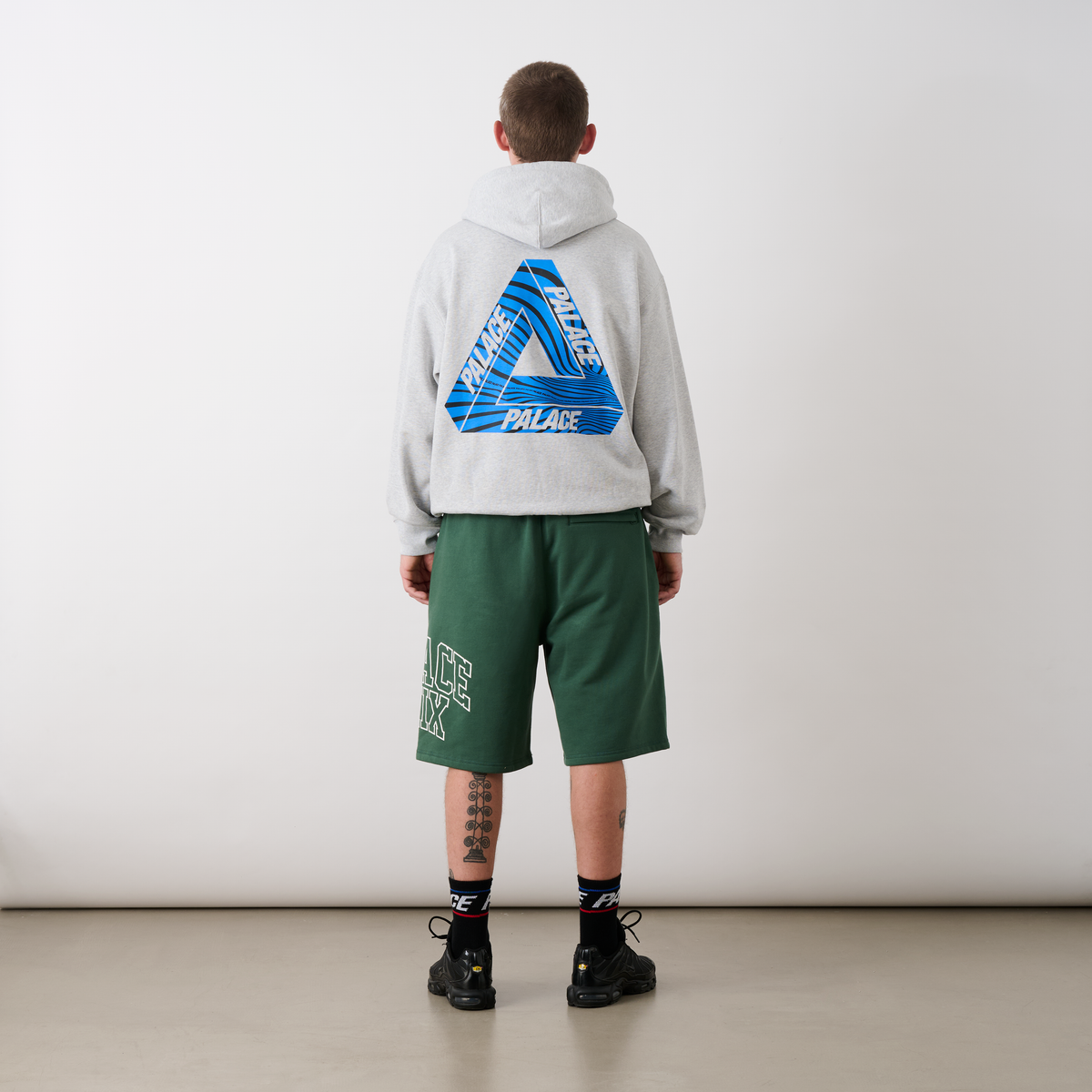 Palace Skateboards MMIX Sweat Short Racey Green