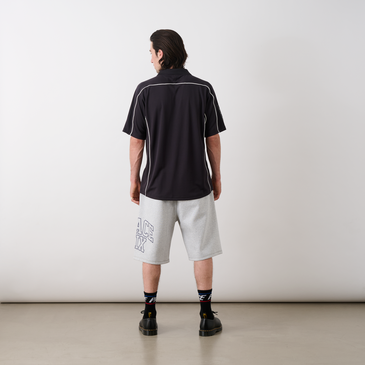 Palace GOLF MESH POLO Black