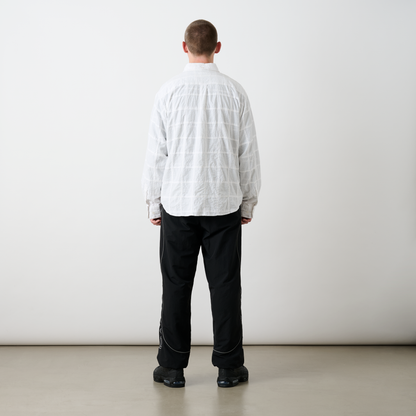 Palace Skateboards SEER Patch Oxford Shirt White