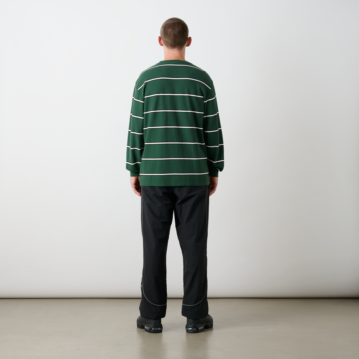 Palace DUO Stripe Longsleeve Racey Green