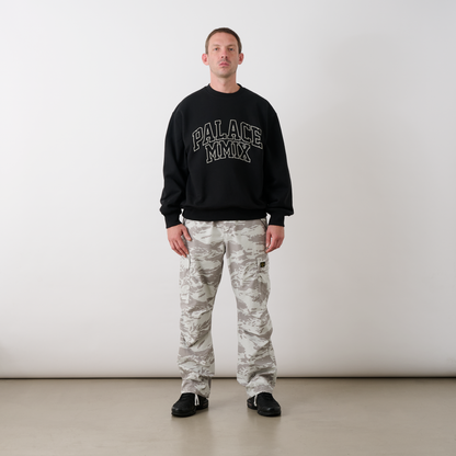 Palace Skateboards MMIX CREW Black