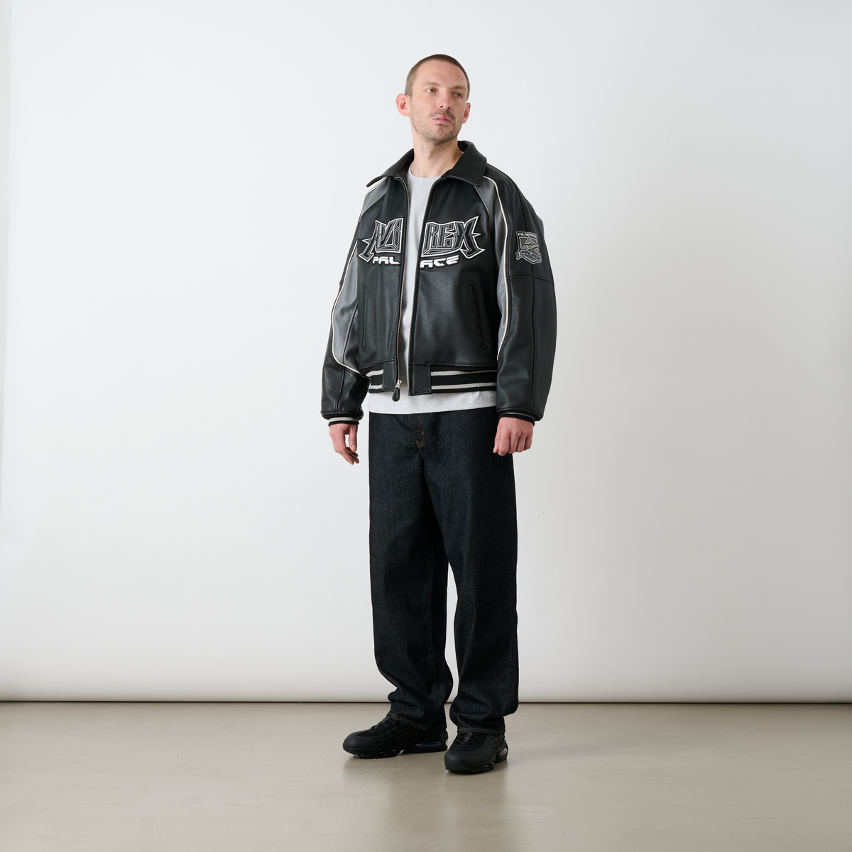 Palace Avirex Jacket Black