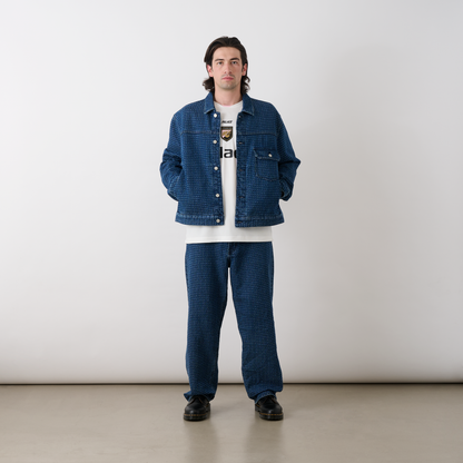 Palace Skateboards Stitch Denim Jacket MID Indigo