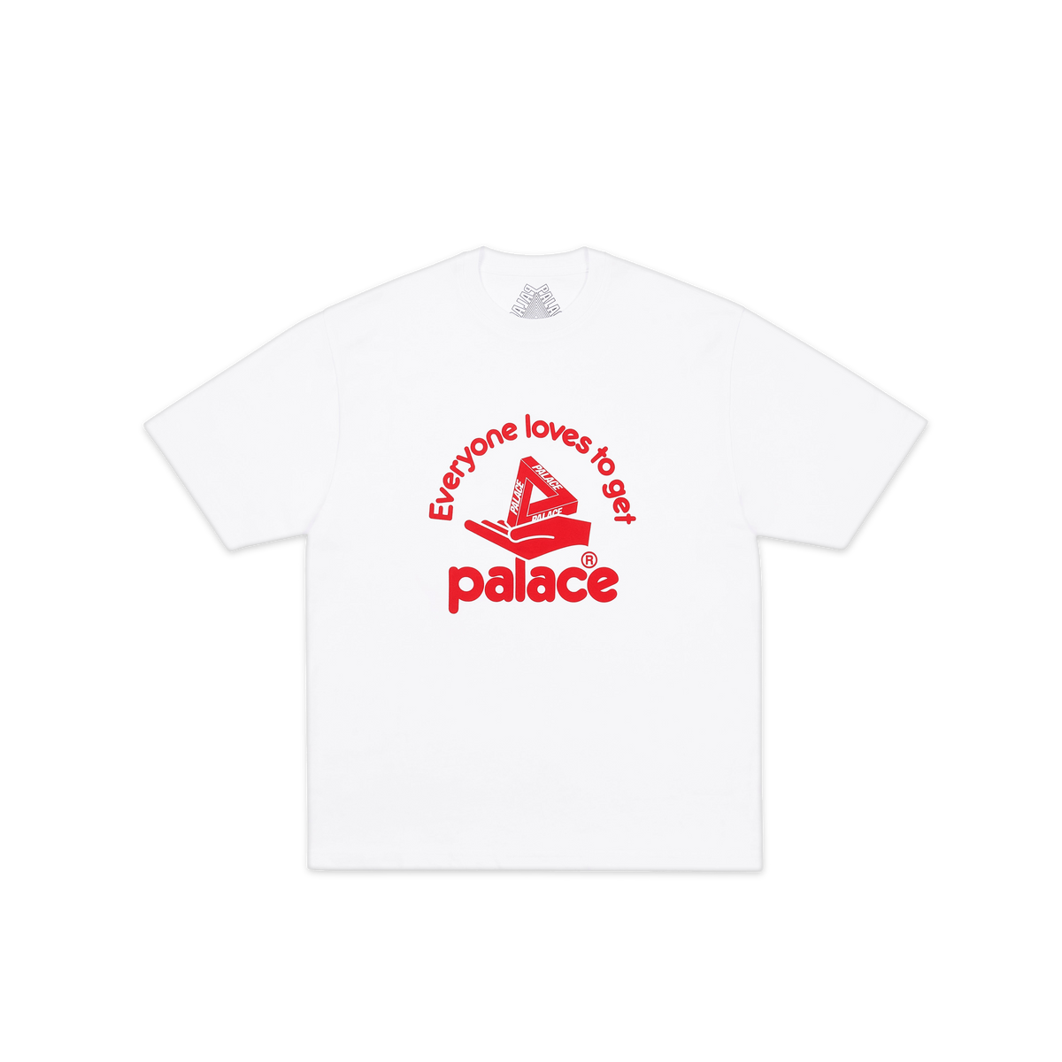 Palace Skateboards HAND OUT T-Shirt BLUE Berry