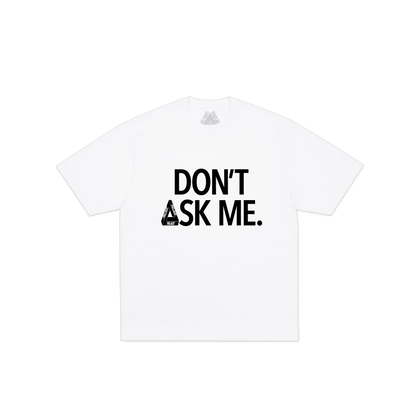 Palace Skateboards DON't ASK T-Shirt GREY MARL