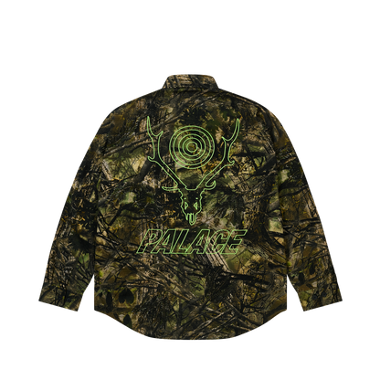 Palace South2 West8 Shirt Olive CAMO
