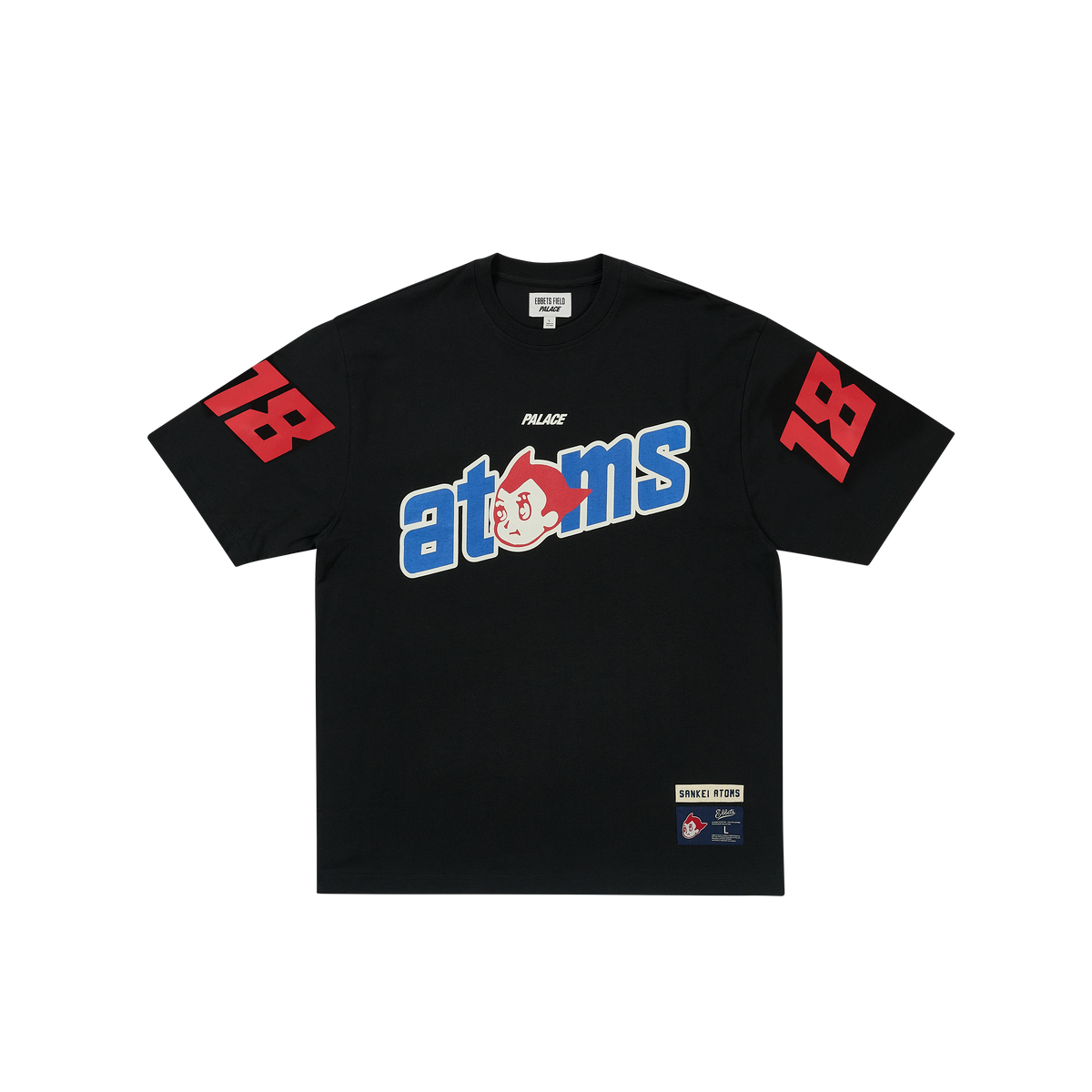 Palace Sankei Atoms T-Shirt Black