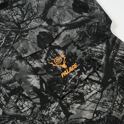 Palace South2 West8 Shirt Black CAMO