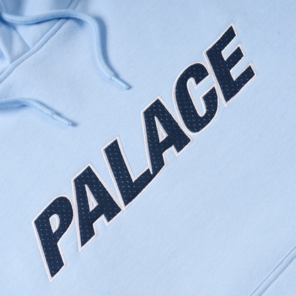 Palace Skateboards LINE IT UP HOOD Perfect BLUE