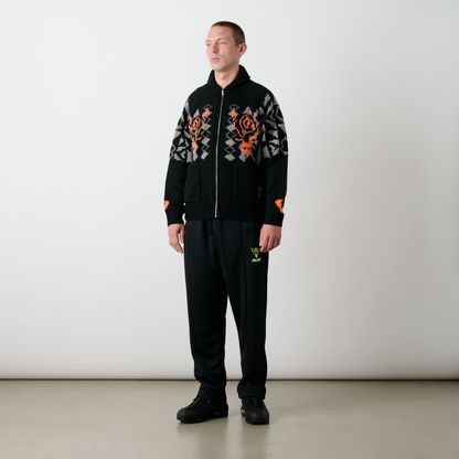 Palace South2 West8 Cowichan KNIT Black