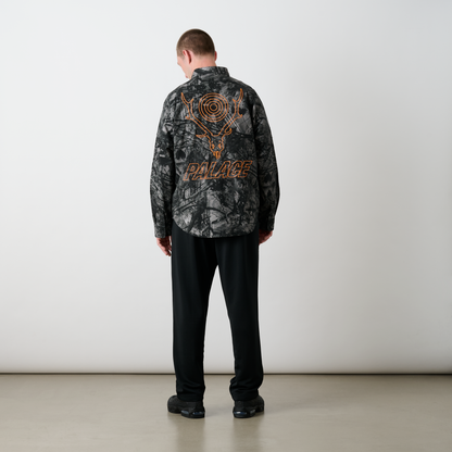 Palace South2 West8 Shirt Black CAMO