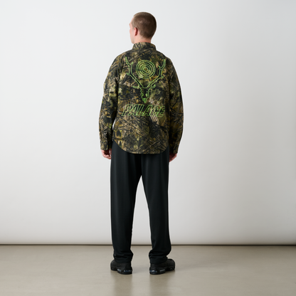Palace South2 West8 Shirt Olive CAMO