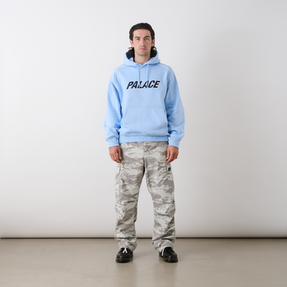 Palace Skateboards LINE IT UP HOOD Perfect BLUE