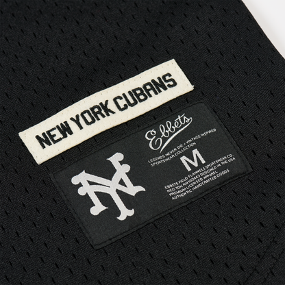 Palace NEW YORK Cubans MESH V-NECK Jersey Black