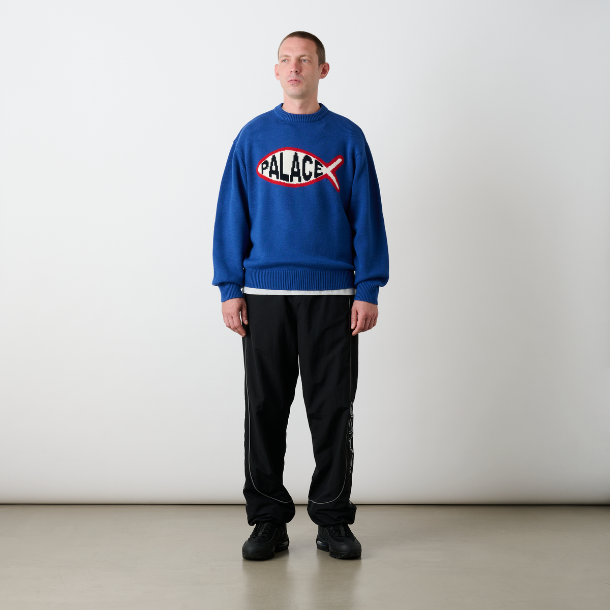Palace Skateboards Plaice KNIT BLUE