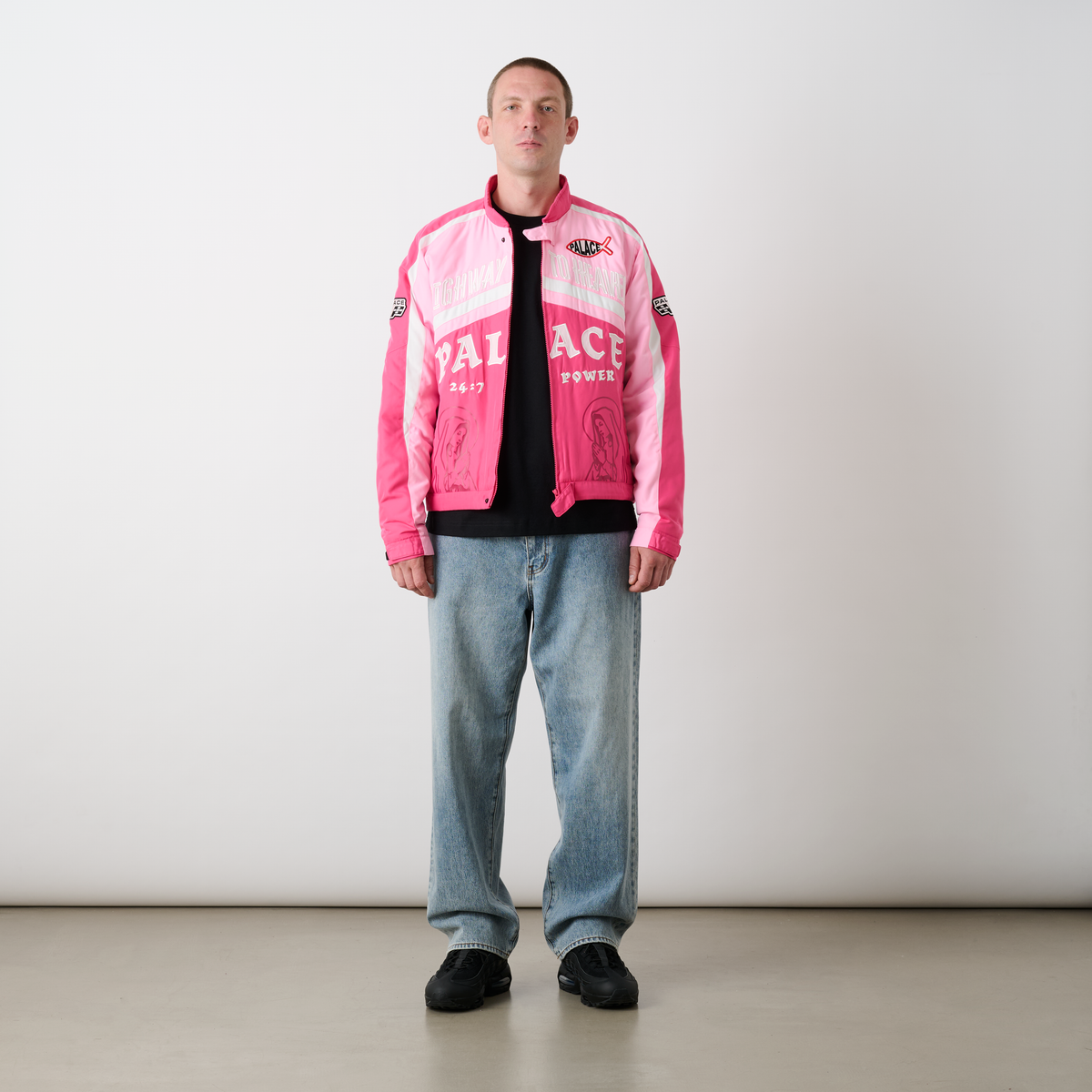 Palace Skateboards Highway to Heaven Jacket PINK