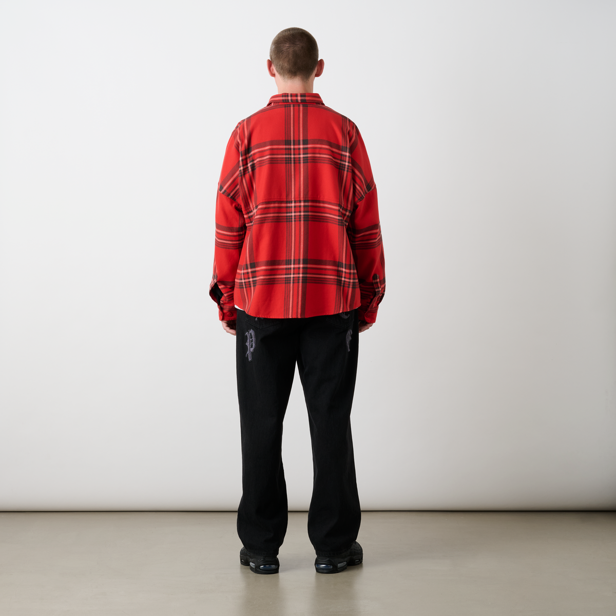 Palace Skateboards Surplus Flannel Shirt RED