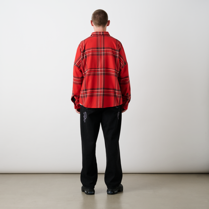 Palace Skateboards Surplus Flannel Shirt RED