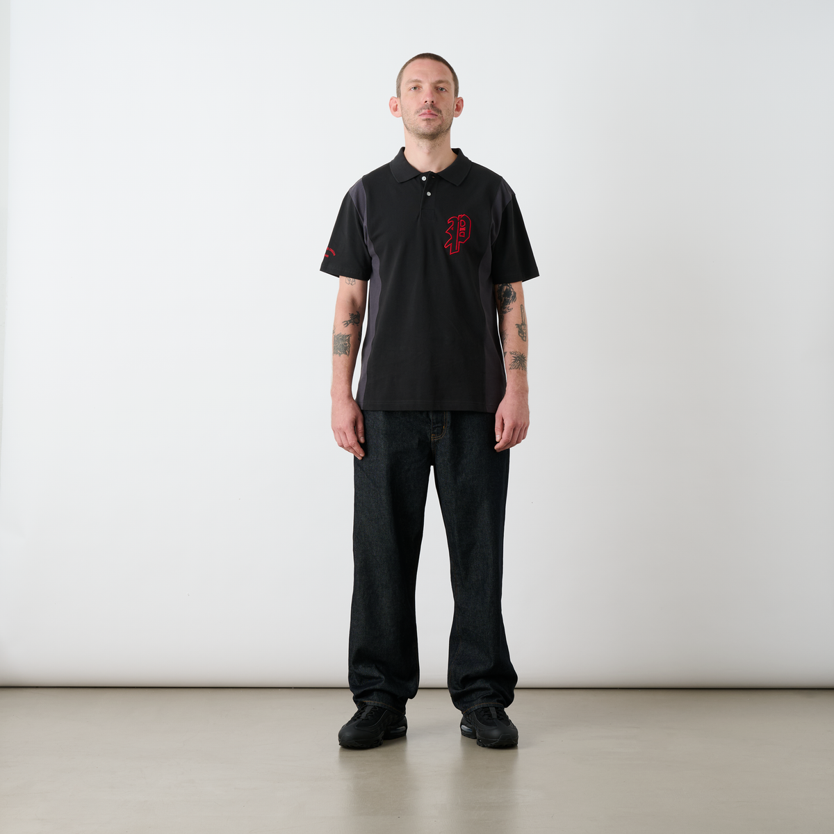 Palace Skateboards Legacy POLO Black