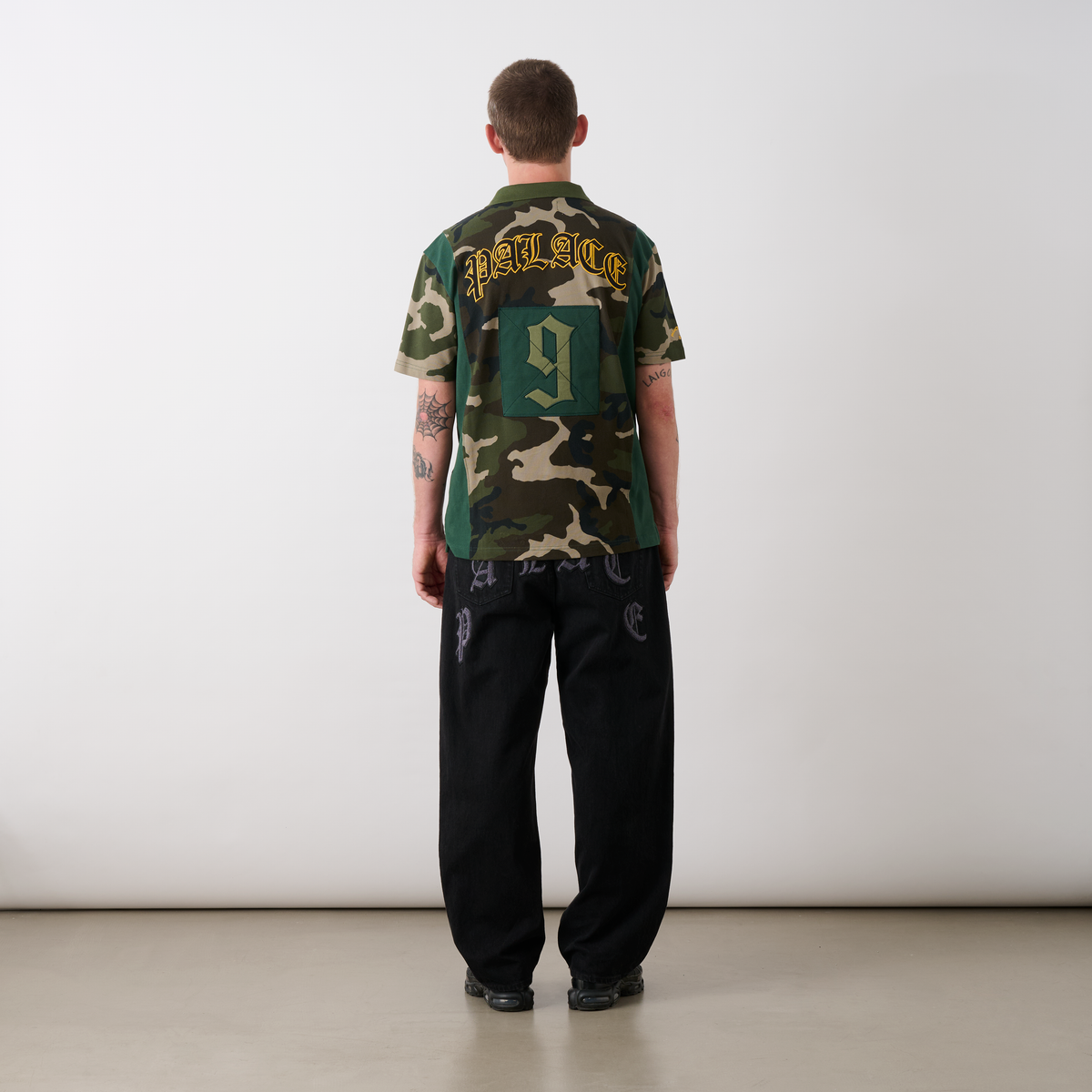 Palace Skateboards Legacy POLO Woodland CAMO